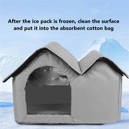 Pet Cooling House: Long-Lasting Oxford Cloth for Cats & Dogs