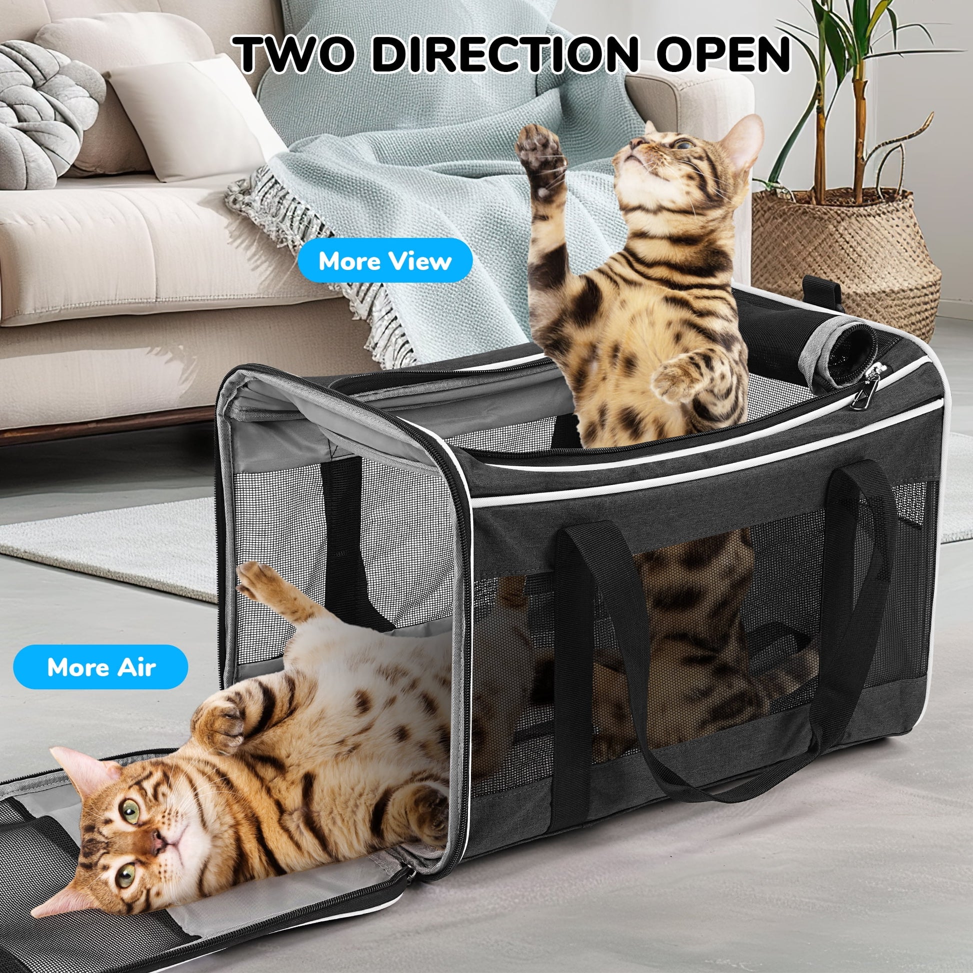 Pet Carrier with Wheels: Travel with Dogs & Cats Easily
