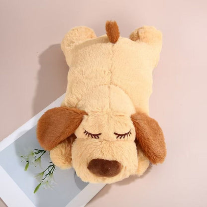 Dog Heartbeat Toy Anxiety Relief Plush for Puppies