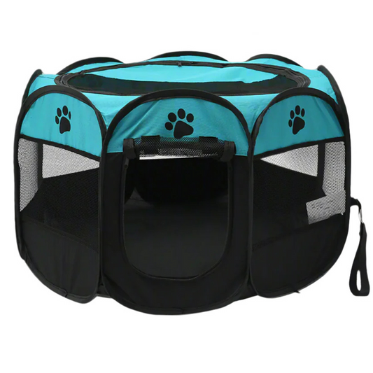 Folding Pet Tent Dog House - Portable Playpen for Large Dogs